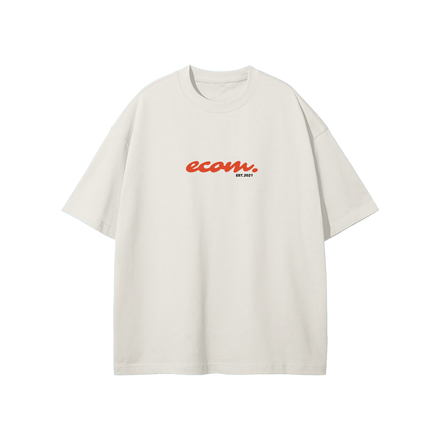 ecom red Heavyweight Tee